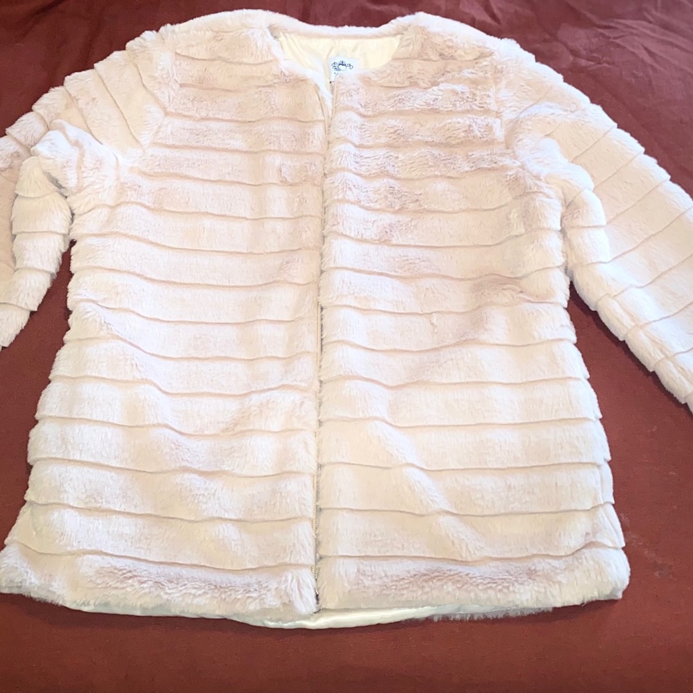 faux fur katydid jacket